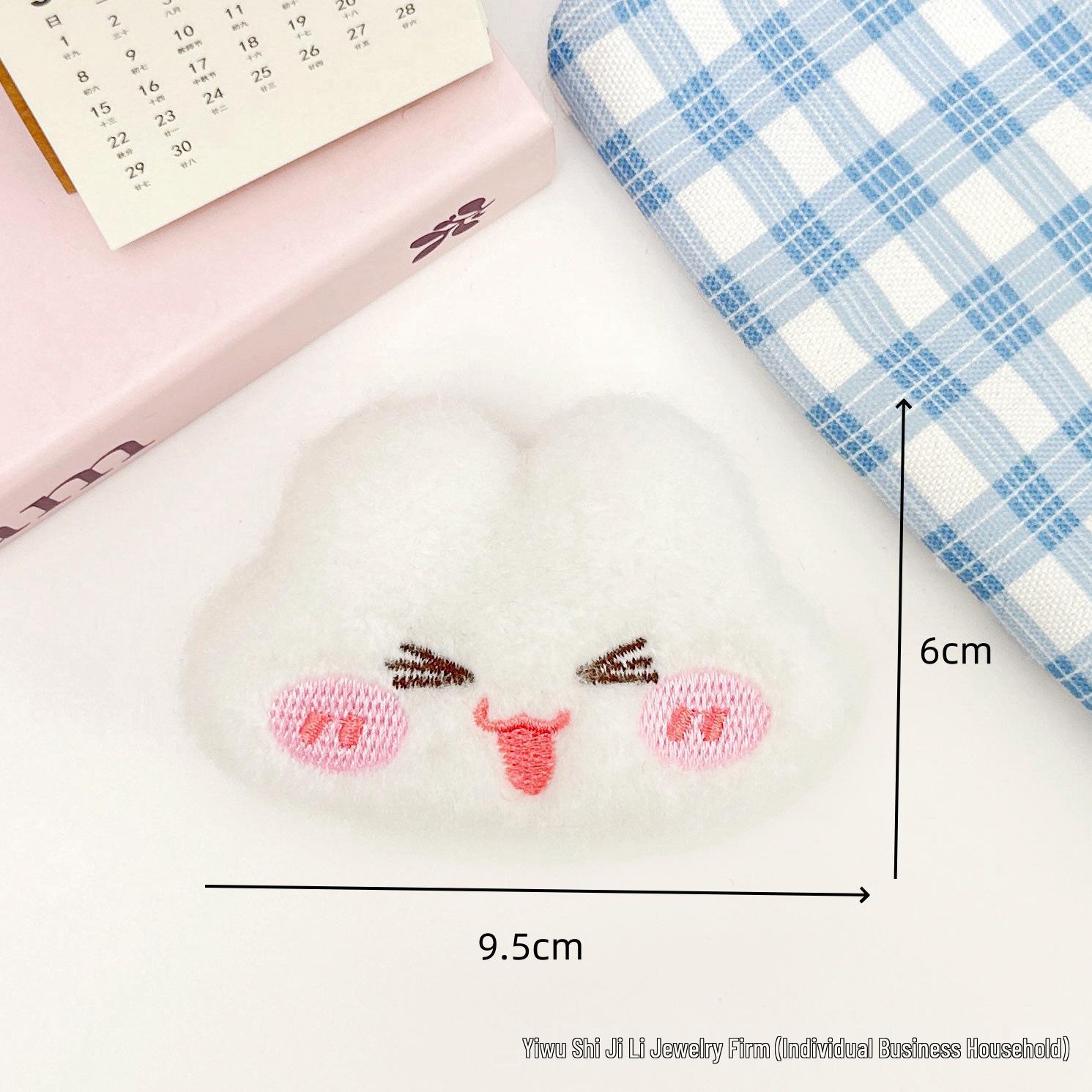 Little Rabbit Plush Toy Backpack Pendant - Cartoon Toy for Kindergarten Gifts
