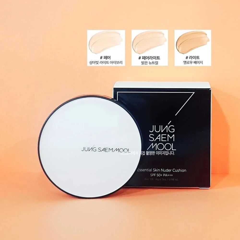 

JUNG SAEM MOOL Essential Skin Nuder Cushion Shades #13, #17, #19 - Main Product + Refill Included No. 13 Pair