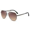 New ultra-light men's double beam sunglasses, high-end driving fishing sunglasses, fashionable double beam toad sunglasses