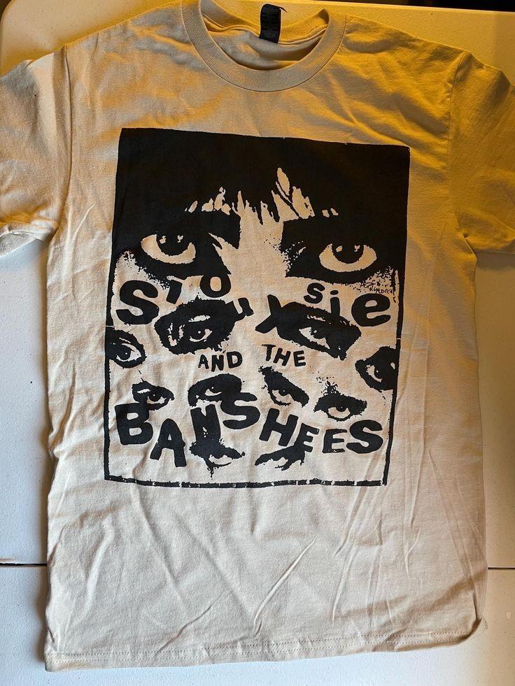 

Винтажная футболка Siouxsie and The Banshees, короткий рукав, размеры от S до 5XL, PA139, унисекс S
