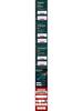 ZTO Portable 19 Tone Super Hard Fishing Rod with Integrated Reel: Compact, Through-Handle Design, Internal Wiring, Handheld.