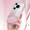 Bling Glitter Plating Silicone Case For Huawei P70 Pura 70 Pro Ultra Shiny Soft Back Cover