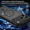 For iPhone 17 Pro Magnetic Case Skin Touch Matte Translucent PC + TPU Anti-Drop Phone Cover