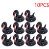 5-20PCS Swan Beverage Glass Holder PVC Cartoon Swan Cup Cushion Portable Water Inflatable Coasters for Holiday Birthday Party