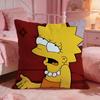 The SSimpsonss Funny Anime Cushion Cover Premium Comfort Reversible Pillow Cove Two In One Design For Any Room  Car Interior