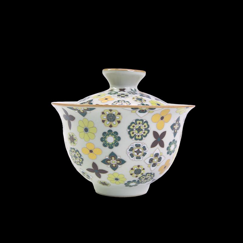 Dunhuang Museum Pattern Gaiwan Tea Set Gift Box