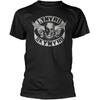Lynyrd Skynyrd Men's Biker Patch T-Shirt Black | Officially Licensed Merchandise