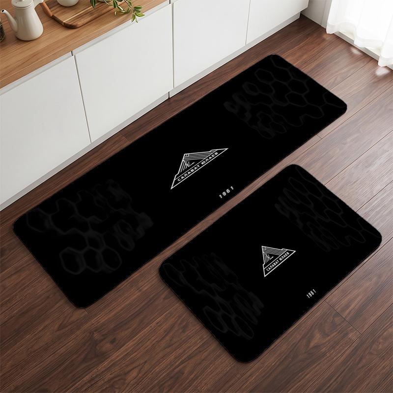 Salavat Yulaev Ufa (5) Flannel Kitchen Mat Soft Anti-Slip Kitchen Floor Runner Rug Kitchen Rug for Home Kitchen Decor