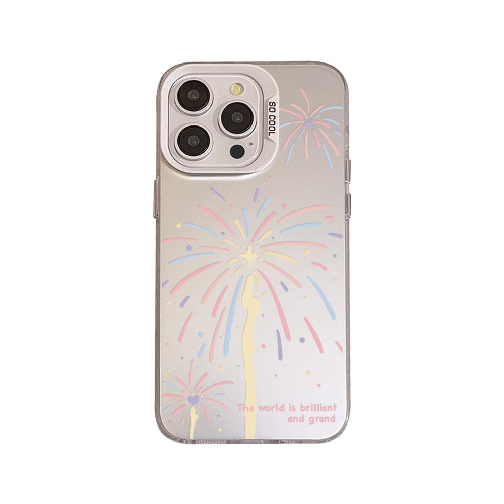 Creative Colorful Fireworks Phone Case for iPhone 17 iPhone 17 Pro Max