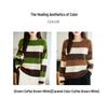 Color-Block Round Neck Knitwear: Soft, Versatile, and Comfortable for Women - Ideal for Spring and Autumn