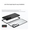 Metal Phone Case with Spring Buckle for Samsung S26 Ultra, S25 Ultra, S25+, and S24+ (Single-sided, Cross-border Compatible)
