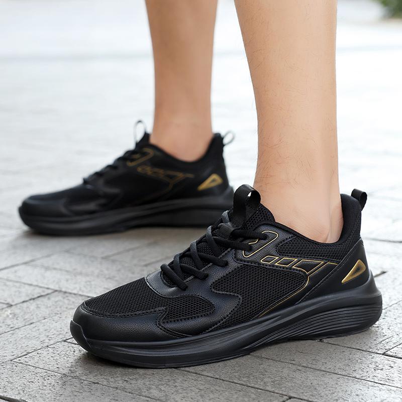 Spring and summer white sneakers mesh breathable running shoes student