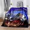 UK Judas Priest Band Blanket Decke,rock and Roll Fans,for Living Room and Bedroom Sofa Bde Car Soft and Cozy Blanket