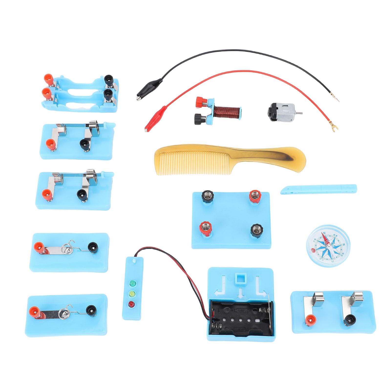 

Набор для сборки параллельной цепи серии «Коробка для экспериментов с цепями» для ветряных турбин, светодиодные светофоры