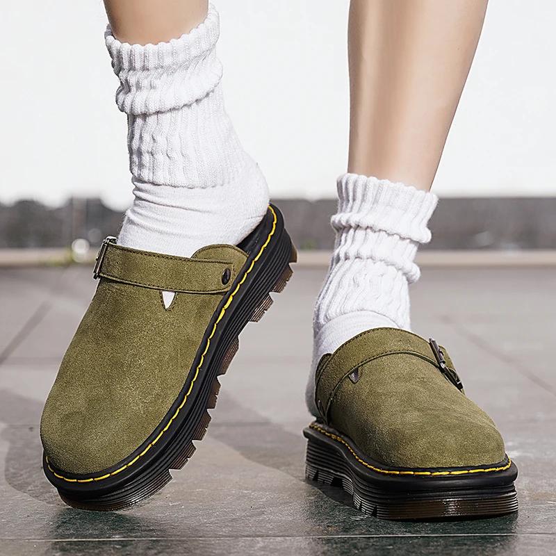 Men's Slippers Shoes Man