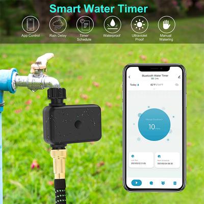 Inteligentny Timer Wody Bluetooth/Zigbee Kontroler Czasu Nawadniania 1 Wyjście Programowalny System Nawadniania do Sadzenia Ogród Podwórko