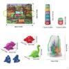 Dinosaur Learning Toy Double Sided Matching Game Travel Birthday Gift Outdoor Preschool