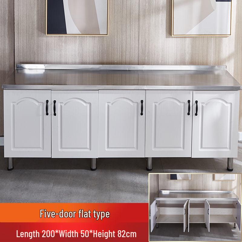 Economical Stainless Steel Kitchen Cabinet for Rental Homes