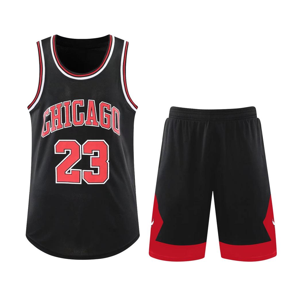 Basketball Clothes Mans Basketball Suit Classic Tops + Pants Basketball Jerseys Suit Set