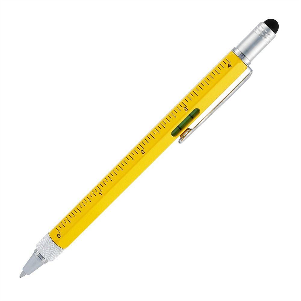 Gadgets Screwdriver Spirit Level Ballpoint Pen Capacitive Pen Woodworking Pen Multi-functional Pen