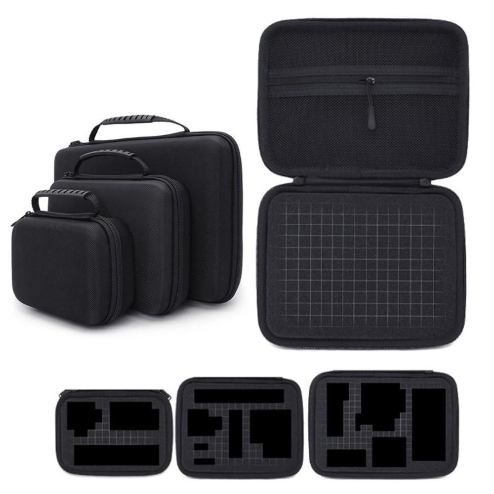 Shockproof Sports Camera Carrying Case Free Compartment DIY Travel Storage Bag DIY Storage