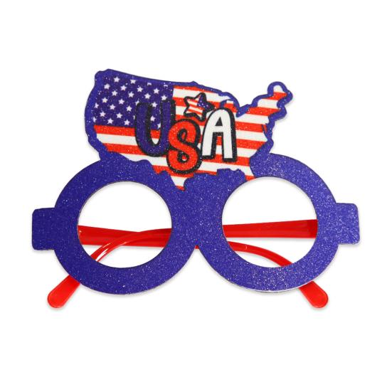 1/12 Pcs American Flag Glasses Memorial Day Patriotic Party Star And Stripes Glasses for 4th of July Celebration USA Veterans Day Decoration