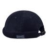 Clape Brimless Roll Retro Watch Outdoor Men's Cap, Cotton, Style, Casual, Slimming, Round, Cap, Unisex, (C-HBH01-Navy Blue)