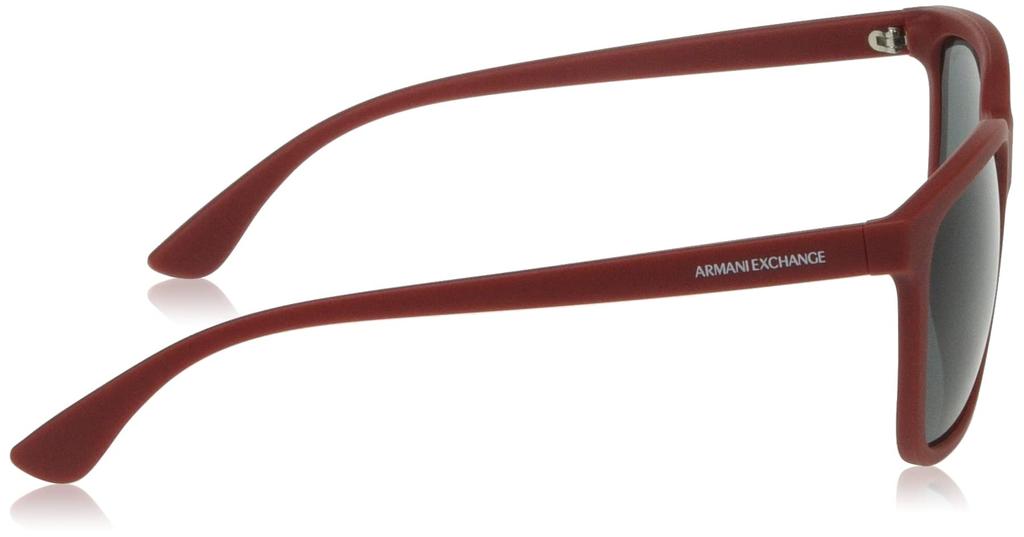 Sunglasses AX4112SU MATTE RED 55 [Armani Exchange] Men's