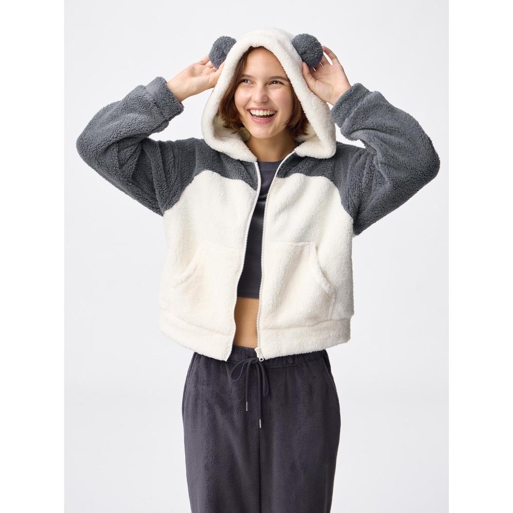 

Худи на молнии Gu By Uniqlo Marshmallow Feel Панда 90 MULTI1/XS