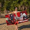 Anime G-Girls Cool Band Cry Microfiber Beach Towel Absorbent Quick Dry Soft Yoga Swimming Resort Mountain Climbing Towel