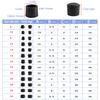 4-24pcs Round Furniture Foot Caps Chair Table Sofa Anti-Slip Silent Rubber Leg Pad Wooden Floor Anti-Scratch Protective Pad