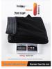 Women's Fleece-Lined Flared Knitted Wide-Leg Sweatpants, Thickened for Casual Winter Sports - Autumn/Winter 2024 Collection