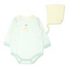 Apple Check Long Sleeve Bodysuit Hat Set  Mislqs02 