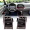 1 Paar Lüftungsauslass Linkslenker Auto Innenraum Klimaanlage Lüftungsgitter Lüftungsschlitz Abdeckung Ersatz Für Toyota Camry XV30 2001 bis 2006