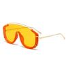 Vintage Retro Stylish Women Sunglasses Fashionable Oversized Frame Gradient Color Sunshades Men Luxurious Design Oversized UV400 Sun Eyeglasses