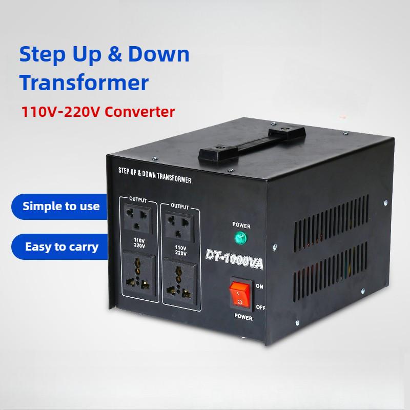 Small Portable Step Up & Down Transformer 220V to 110V Power Transformer Household High Power Voltage Converter
