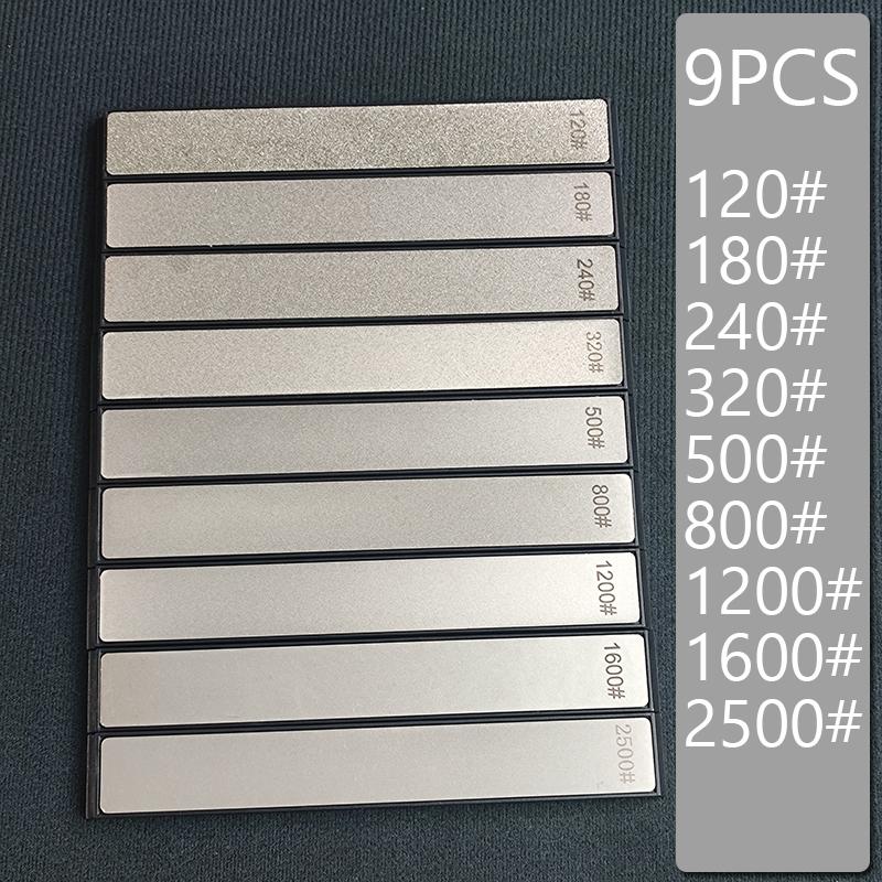 

[9 шт.] Алмазные камни Шлифовальный диск Многоцелевая уличная точилка Точилка с фиксированным углом Специализированная для изготовления корректирующих камней