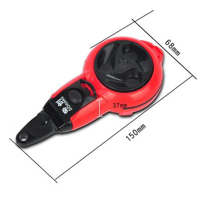 Marcatore per tracciare linee di inchiostro per falegnameria con riavvolgimento automatico, strumenti per falegname, scribacchino per legno