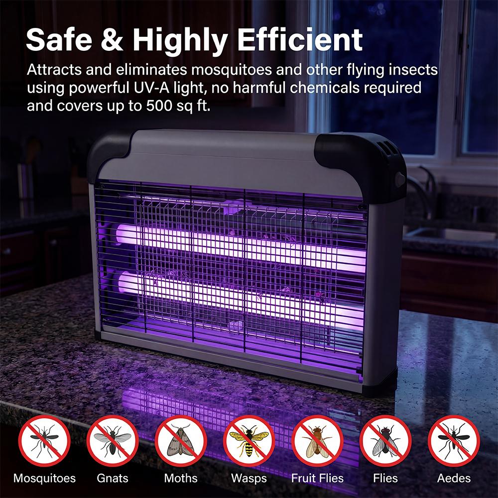Mosquito Trap Fly Trap Insect Killer  Pest Control and Bug Zapper LED Bule Light Ningbo Electric Mosquito Killer Lamp