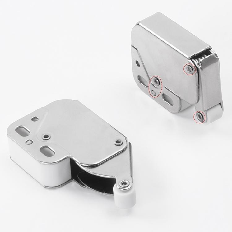 Cabinet Push Open Latches Touch Latches Push to Open Catches Lock Rebound Self Locking Device for Cabinet Drawer