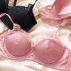 High Quality Satin Women Lingerie Set French Sexy Lace Push Up Bra Summer Thin Cup Comfort Intimates Underwear Bra Briefs Set