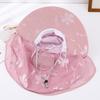 Ice Silk Hat, Sun Protection and Sunshade Hat Summer Breathable Hat Large Brim UV Protection Outdoor Cycling Face Mask, Windproof