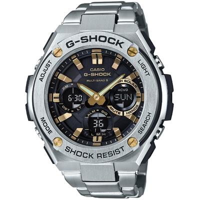 G-SHOCK GST-W110D-1A9JF [G-STEEL] Runde Uhr Silber Edelstahl Digital Analog