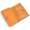Porter PORTER DOUBLE Double Flap Bifold Wallet 129-06011 (black X Orange)