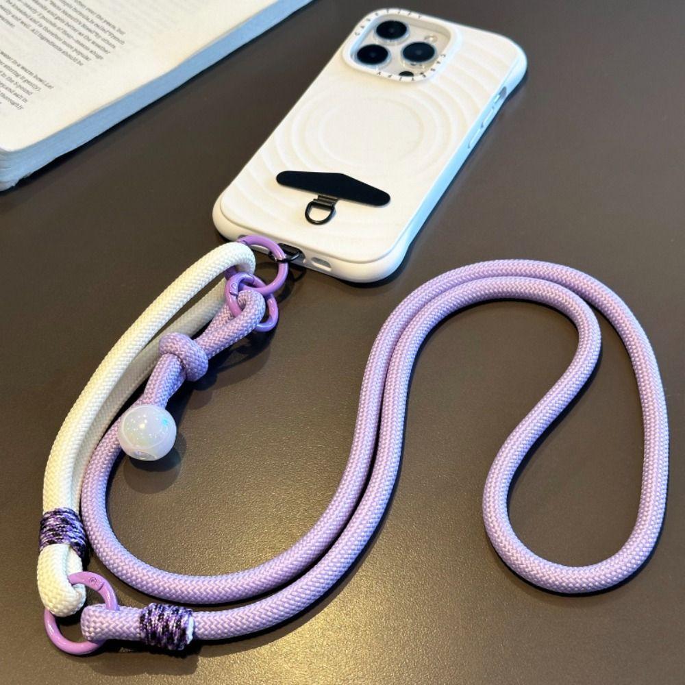 Chain Rope Phone Back Clip Bracket 2 in 1 Mobile Phone Lanyard  Smartphones