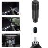 Lunsom 85mm Car Shift Knob Metal Short Shift Knob Aluminum Alloy for Auto and Manual Car (Black)