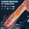 9,1'' Stoßdildo Vibrator Sexspielzeug Realistischer weiblicher Dildo für G-Punkt Analstimulation mit 10 Stoß- und Rotations-Vibrationsmodi, Erwachsenenspielzeug für Frauen