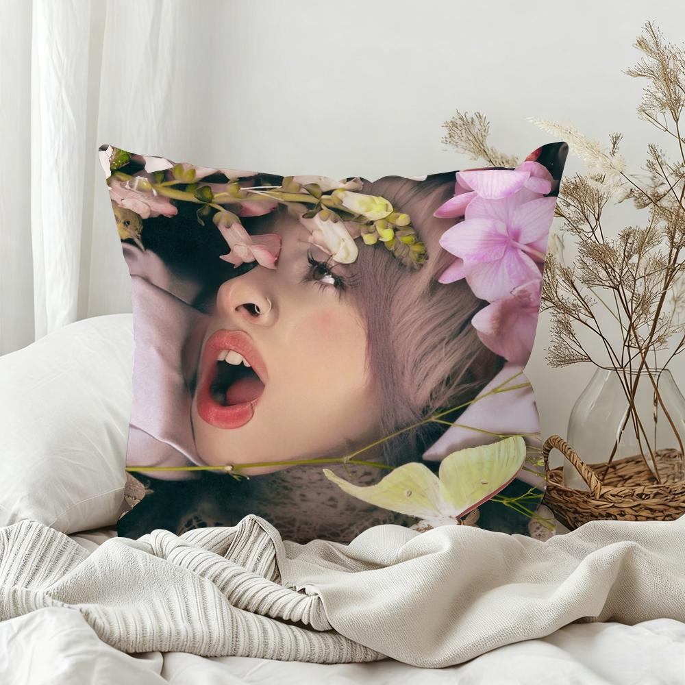 Singer M-Melanie Martinez Hades New Pillow Case Sofa Living Room Bedroom Headboard Backrest Square Cushion Nap Time