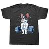 The Dogfather French Bulldog Dad Frenchie Papa T Shirts Graphic Cotton Streetwear Short Sleeve Birthday Gifts Summer T-shirt