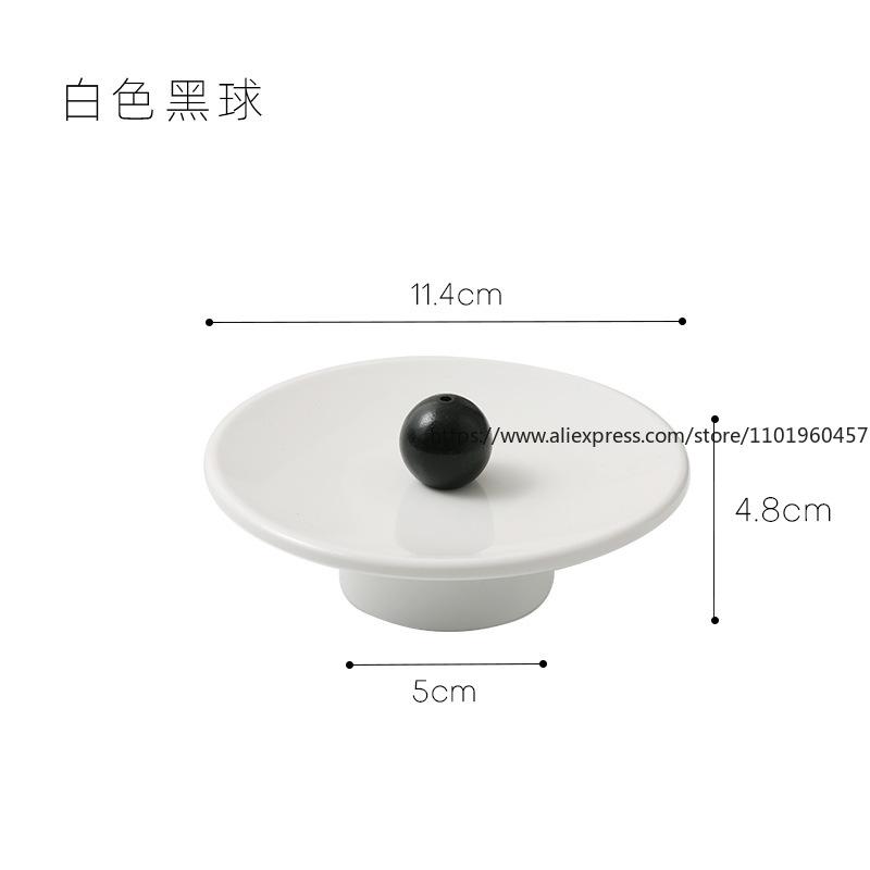 Cremefarbener Räucherstäbchenhalter Räucherständer Zeremonie Aroma Diffusor Kreatives Dekorationselement